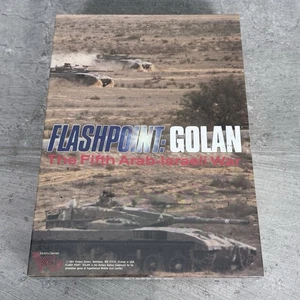Flashpoint Golan Fifth Arab War Game NEW Sealed - 1991 Victory Games Vintage USA - Picture 1 of 6