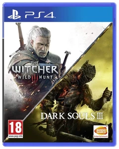 Dark Souls III & The Witcher 3 Wild Hunt Compil (Sony Playstation 4) (UK IMPORT) - Picture 1 of 2