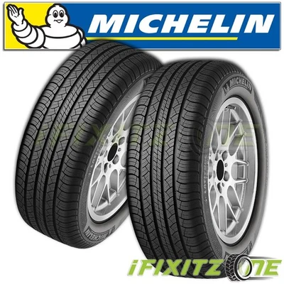 2 Michelin Latitude Tour HP 255/50R19 107H All Season 400AA 55K Mileage Run Flat Foto 1 de 4