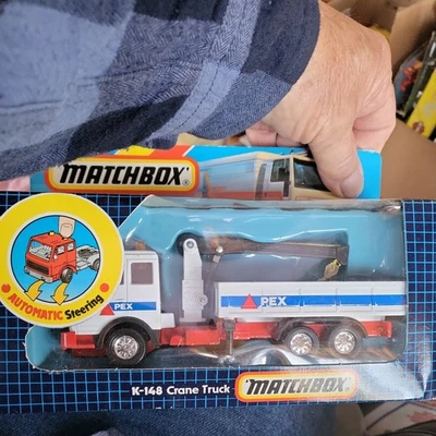 MATCHBOX - SUPERKINGS - CAMIÓN GRÚA K-148 APEX - DIECAST VINTAGE - 1987 - SIN USAR, EN CAJA 🔥 Foto 1 de 2