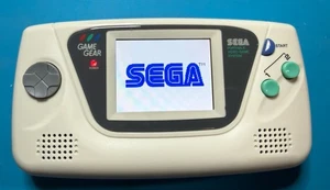 SEGA Game Gear Handheld Cream OEM RetroSix Cerámica Recapitulación IPS V3.1 Re-Shell - Imagen 1 de 6