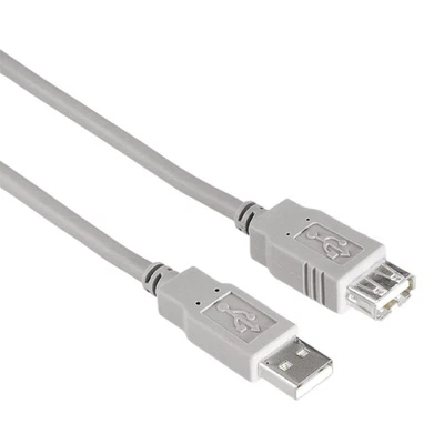 Hama USB-2.0 Verlängerungskabel 1,8m Daten-Kabel für PC Tastatur Headset - Bild 1 von 2