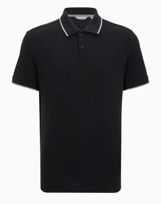 Calvin Klein ~ Classic Pique Polo Shirt Men's Size Medium $79 NWT - Image 1 of 3