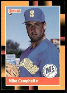 1988 Donruss Baseball's Best #163 Mike Campbell Seattle Mariners Baseballkarte - Bild 1 von 2