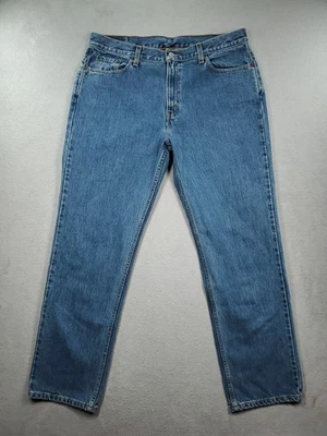 Vintage Levis 505 Jeans Womens 16 Blue Straight High Rise Medium Wash Y2K Denim - Image 1 of 4