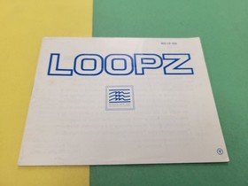 Loopz (Nintendo NES) Original Instruction Manual Booklet Book Only OEM