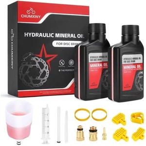 Brake Bleed Kit for Shimano Hydraulic Brakes, Mountain Bike Brake Bleeder kit... - Picture 1 of 7