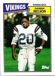 Darrin Nelson #200 - - 1987 Topps - Minnesota Vikings - Picture 1 of 2