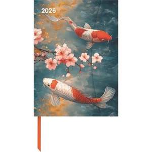Japanese Papers 2026 - Diary - Buchkalender - Taschenkalender - 16x22 Neumann - Bild 1 von 3