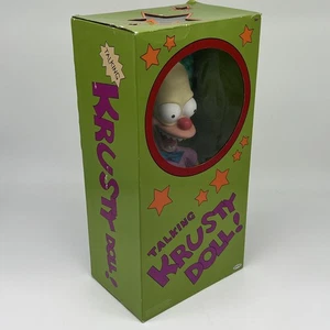 Jakks Pacific 2024 Simpsons Good&Evil 16" Pull String Talking Krusty Clown bambola - Foto 1 di 6