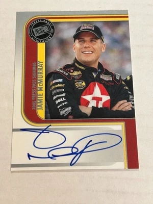 2004 Press Pass Signings Jamie McMurray On Card Auto SP - Image 1 of 2
