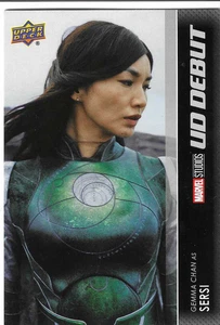 MARVEL STUDIOS SERIES 2 - JUMBO BOX TOPPER  INSERT CARD #240 GEMMA CHAN AS SERSI - Picture 1 of 2