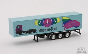 Herpa Box semitrailer „Mercedes-Benz Truck-Race Hockenheim 1991“ /H11441-2 - Picture 1 of 1