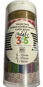 Me and My Big Ideas ~ Erstellen Sie 365 WASHI TAPE Rollen - Aquarell - 7er Pack - Bild 1 von 2