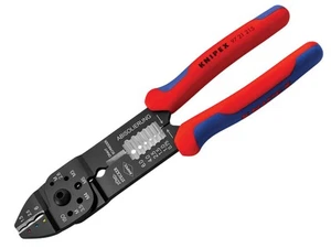  Knipex Crimpzange für isolierte Klemmen und Steckverbinder KPX9721215 - Bild 1 von 9
