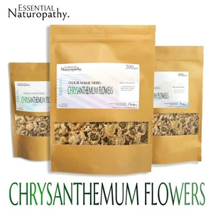 CHRYSANTHEMUM WHOLE FLOWERS DRIED TEA (Chrysanthemum morifolium) DAISY - PREMIUM - Picture 1 of 1