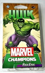 Marvel Comics Champions Das Kartenspiel Hero Pack Deck Hulk Neu MIP Italienisch - Bild 1 von 3
