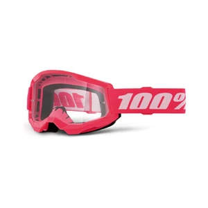 MASCHERA 100% STRATA 2 PINK - LENTE TRASPARENTE - Picture 1 of 2