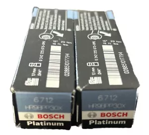BOSCH 6712 PLATINUM SPARK PLUGS - SET OF 2 - Picture 1 of 3