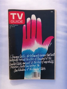 REVISTA TV GUIDE VINTAGE 15 - 21 DE ENERO 1977 INAUGURACIÓN DE JIMMY CARTER - Imagen 1 de 3