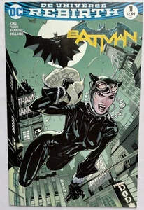 BATMAN #1 Midtown Comics Variant (2016, 3rd Series) DC UNIVERSE REBIRTH - New - Picture 1 of 7