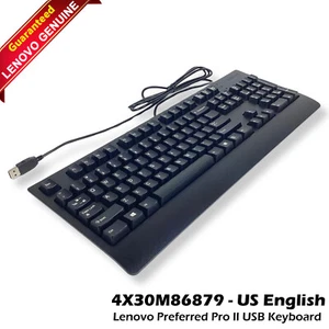 Genuine Lenovo Preferred Pro II SK-8827 Wired USB Keyboard 00XH688 4X30M86879 - Picture 1 of 6