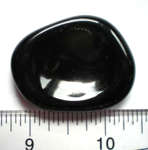 Piedra de preocupación de obsidiana/piedra de palma sc881d - Imagen 1 de 6