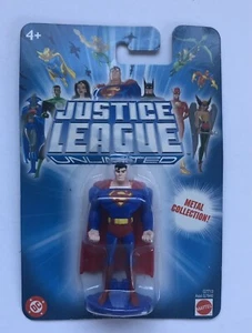 DC Superman 2004 Justice League Unlimited 2.5” Action Figure Metal Collection - Picture 1 of 2