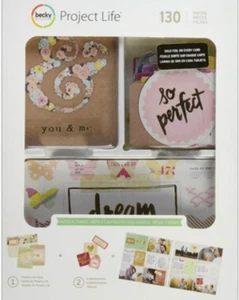 BN Sealed Project life Notes and things edition 130 pces (2) journaling cards - Picture 1 of 2