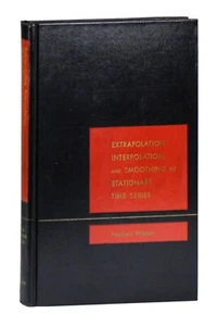 Extrapolation Interpolation And Smoothing Of Stationary Time Series HC Wiener - Foto 1 di 1