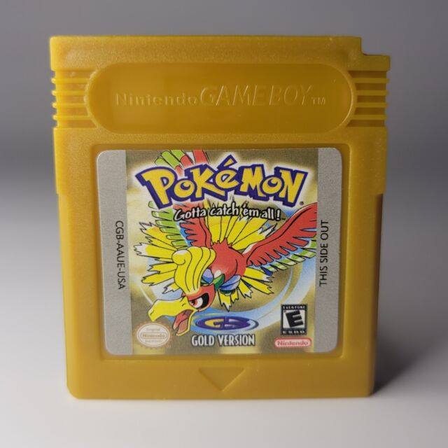 Pokémon Gold Version, Game Boy Color, Games