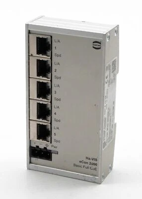 Harting HA-VIS eCon 2050GB-A 24024050010 Industrial Ethernet Switch -used-  - Image 1 of 4