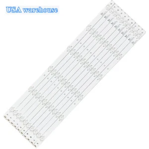 LED strips for Hisense LTDN55K321 55H7B 55H7B2 55H7C LC-55N6000U SVH550AF2 - Picture 1 of 5