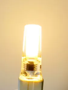 5PCS G4 Bi-pin Dimmable 5W COB 2508 LED Bulb White Warm 120V Candle Light Lamp - Picture 1 of 8