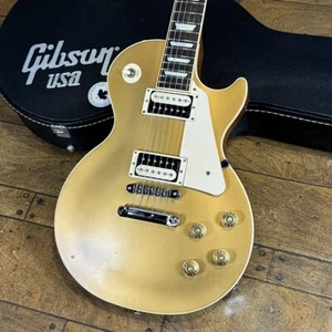 Gibson Limited Edition Les Paul Traditional 1960 Satin Gold Top 2011 Guitar - Picture 1 of 11