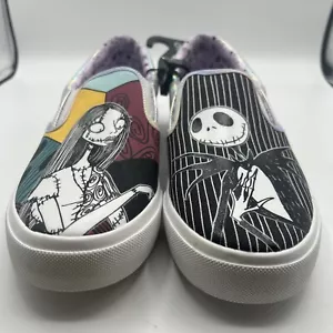 Disney Nightmare Before Christmas Low Top Slipper Gr. 7 1/2 Burton's Jack & Sally - Bild 1 von 10