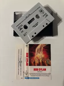 BOB DYLAN - SAVED (UK CASSETTE TAPE) - Picture 1 of 5