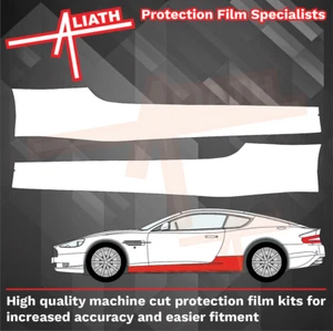 Fits Aston Martin DB9 12-16 Sill Skirts Stone chip Paint Protection Guard Film - Picture 1 of 3