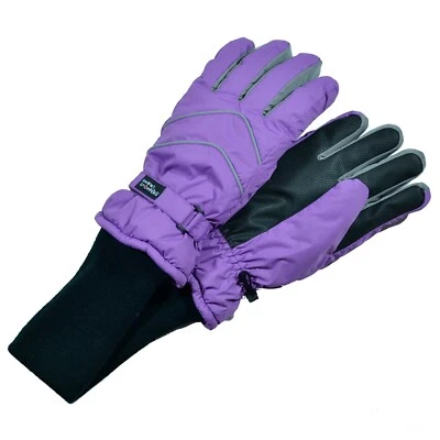SnowStoppers Kid's Waterproof Long Cuff Winter Gloves - Image 1 of 4