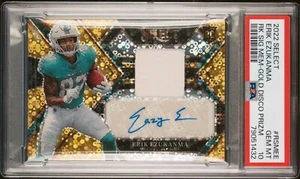 2022 Panini Select Erik Ezukanma Rookie Sign RPA Gold Disco /10- PSA 10 - POP 1 - Bild 1 von 2