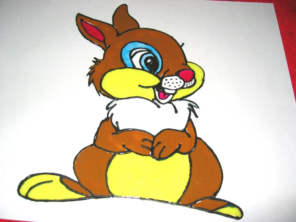 Window Color Fensterbilder - Walt Disney´s  Bamby & seine Freunde (DIN A4) - Bild 1 von 1