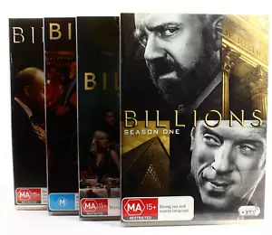 Billions Series Complete Seasons 1-4 DVD ● 18 Discs ● PAL R4 ● Fast Postage - Picture 1 of 9