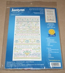 Janlynn / Joan Elliott "Remembrance Sampler" Cross Stitch Kit NIP 10x17" - Picture 1 of 2