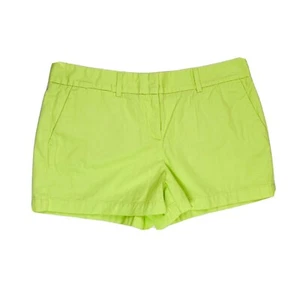 Pantalones cortos Ann Taylor loft para mujer 10P verde frente plano clásico chino resort verano - Imagen 1 de 5