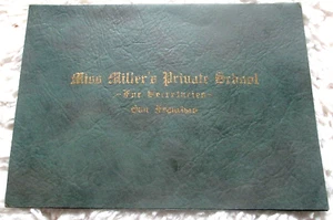 Vintage 1932 Graduation Diploma Miss Miller's Private School for Secretaries - Picture 1 of 2