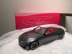 1:18 BMW M4 Cabriolet F83 grigio/grigio GT Spirit edizione limitata GT081!! - Foto 1 di 11