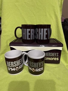 HERSHEY'S S'Mores Smores Caddy Carry Case/Organizer Camping Box 4 Mugs Included - Picture 1 of 13
