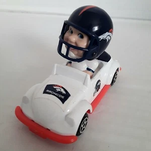Ertl Denver Broncos Die Cast Auto mit Helmkopf, Trikot #12 Baujahr 1997 - Bild 1 von 12