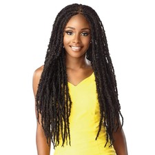 Sensationnel CLOUD9SYNTHETIC Swiss Hand-Braided HD Pizzo WIG-4X4BUTTERFLY LOCS30