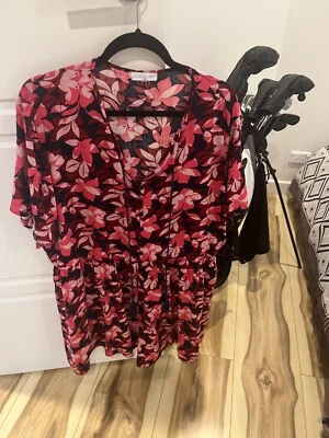 Little Party Dress Floral Short Jumpsuit - Size 22 - 5+ items free AU post - image 1 of 4
